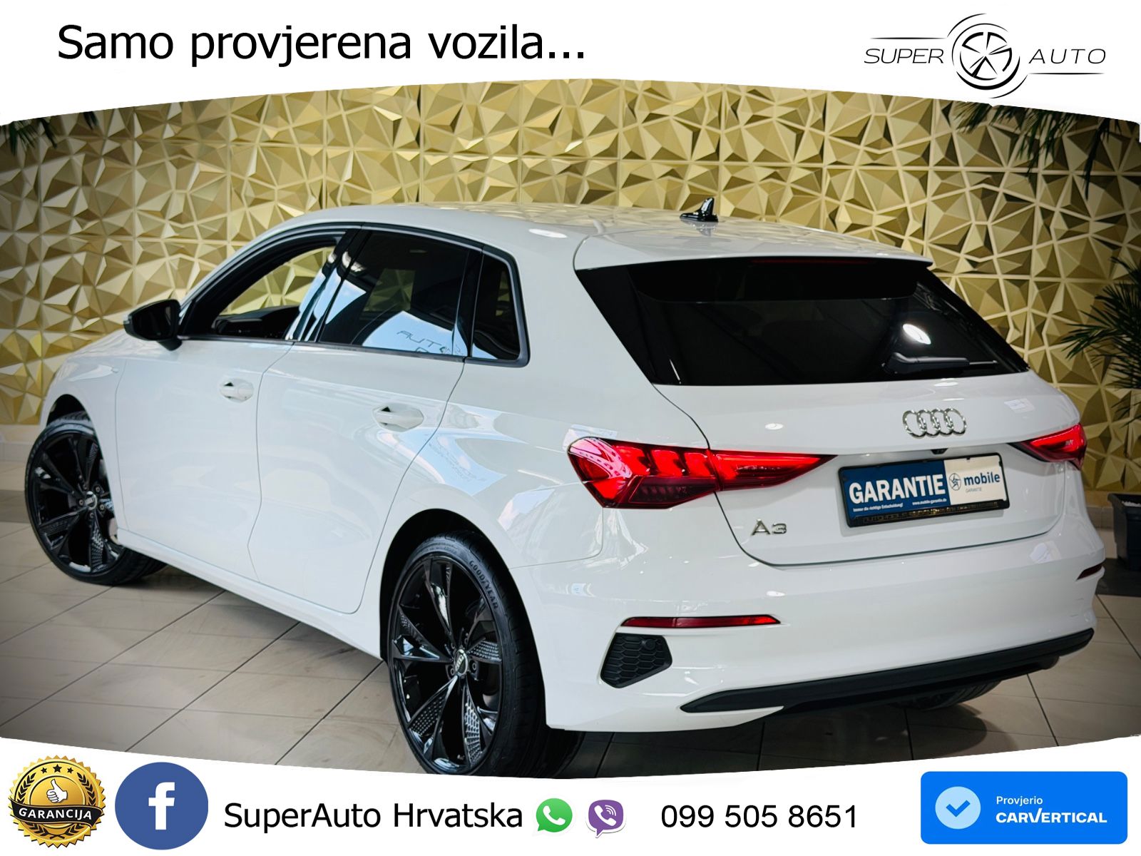 Audi A3 35 TDI (150 KS) S tronic S line LED+GR SJED+ACC