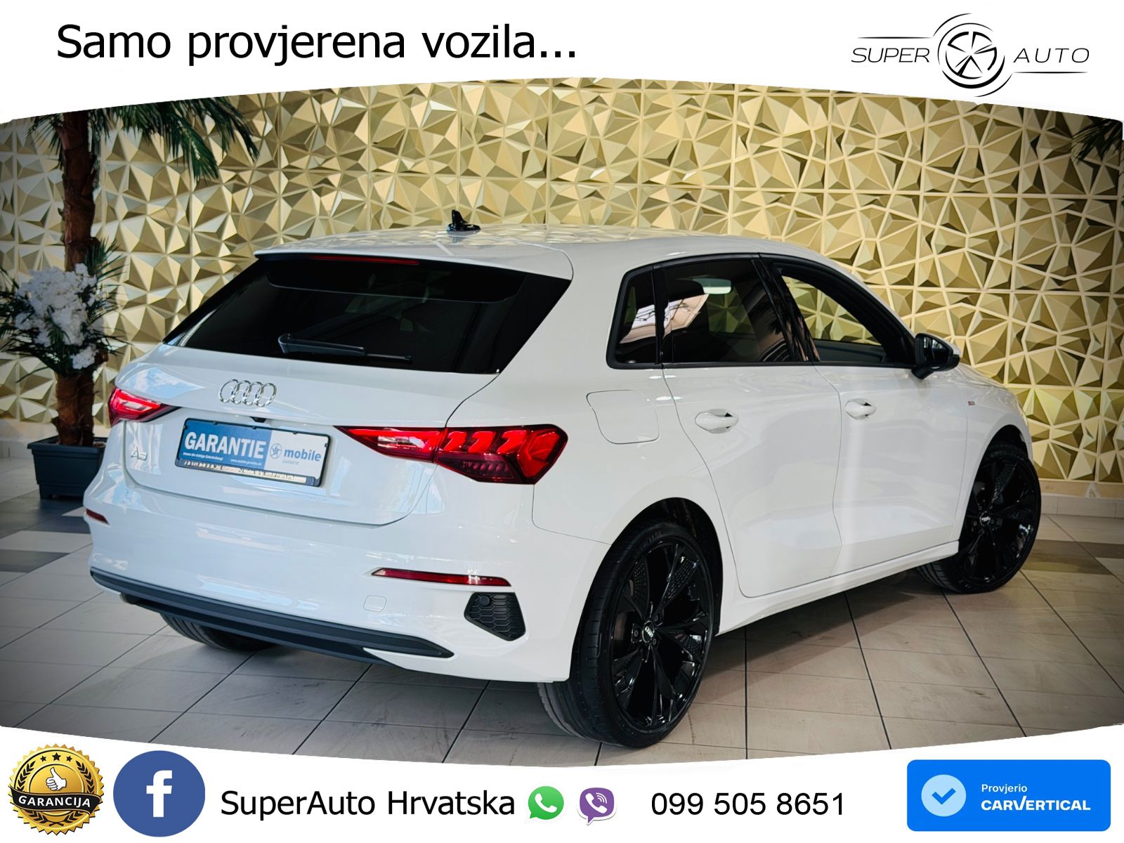 Audi A3 35 TDI (150 KS) S tronic S line LED+GR SJED+ACC