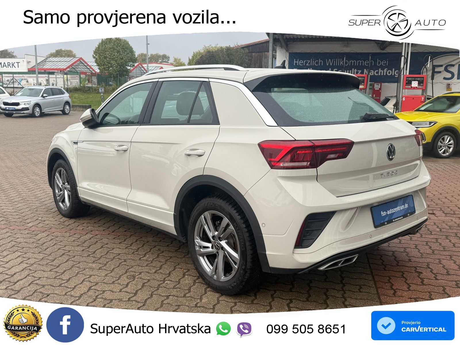 Volkswagen T-Roc 1.5 TSI (150 KS) DSG R-Line LED+GR SJED+ACC