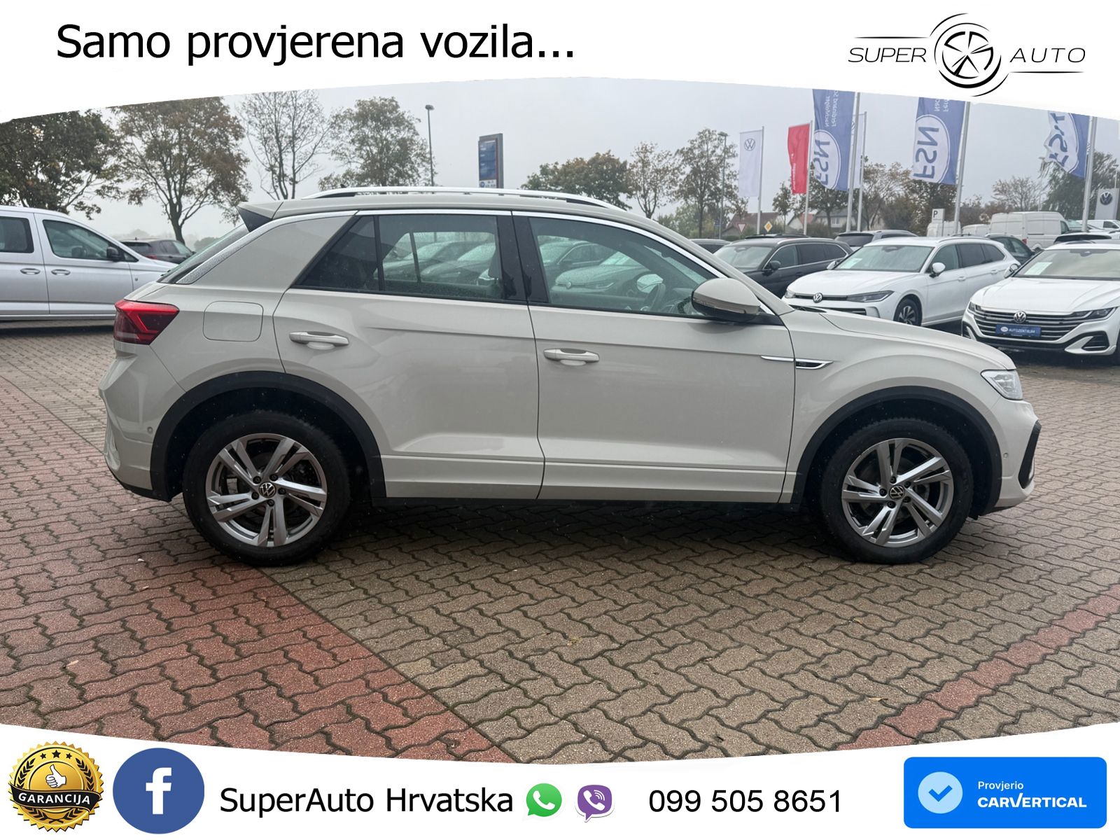 Volkswagen T-Roc 1.5 TSI (150 KS) DSG R-Line LED+GR SJED+ACC