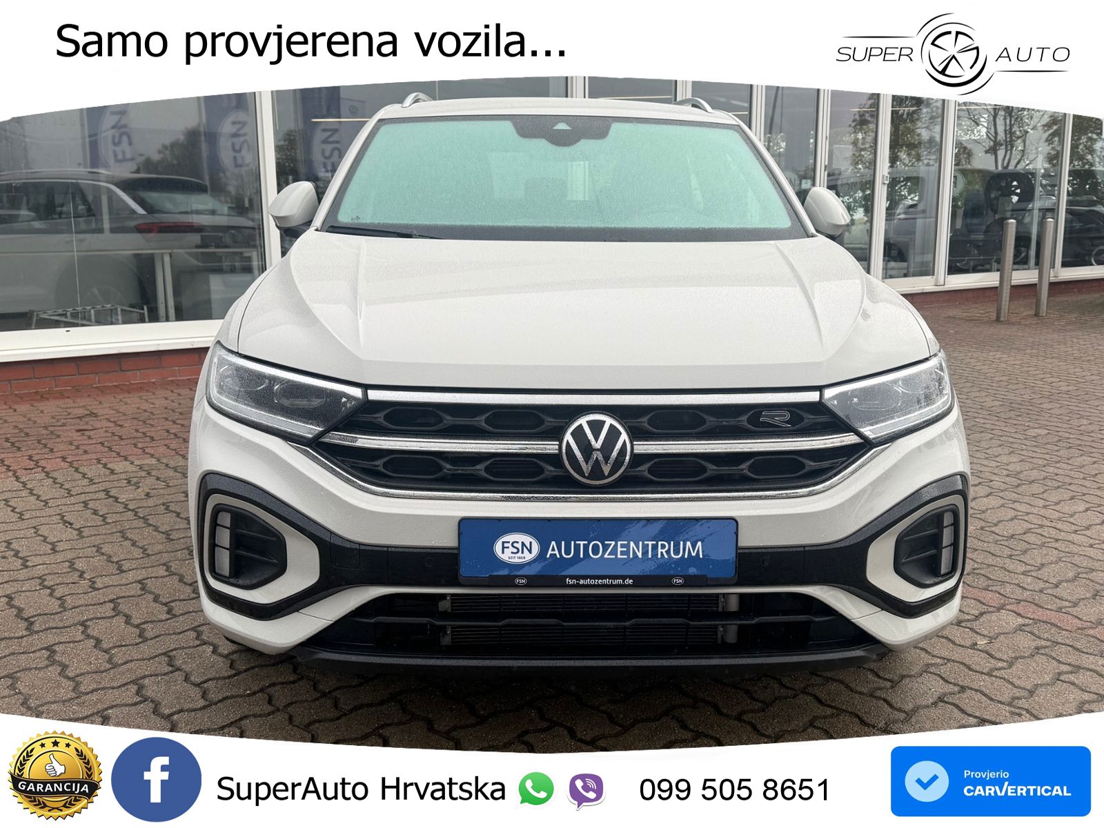 Volkswagen T-Roc 1.5 TSI (150 KS) DSG R-Line LED+GR SJED+ACC