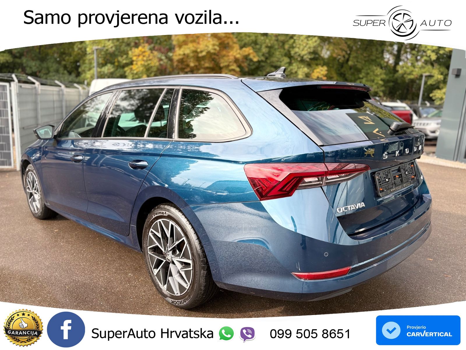 Škoda Octavia Combi 2.0 TDI (150 KS) 4x4 DSG LED+GR SJED+ACC