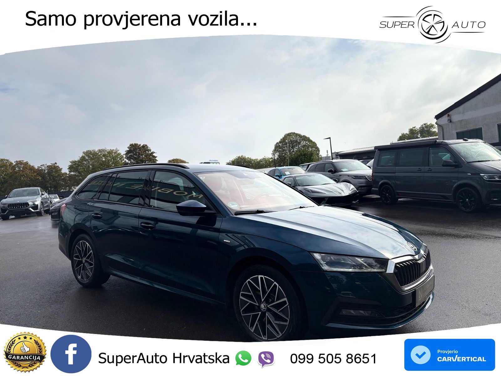 Škoda Octavia Combi 2.0 TDI (150 KS) 4x4 DSG LED+GR SJED+ACC
