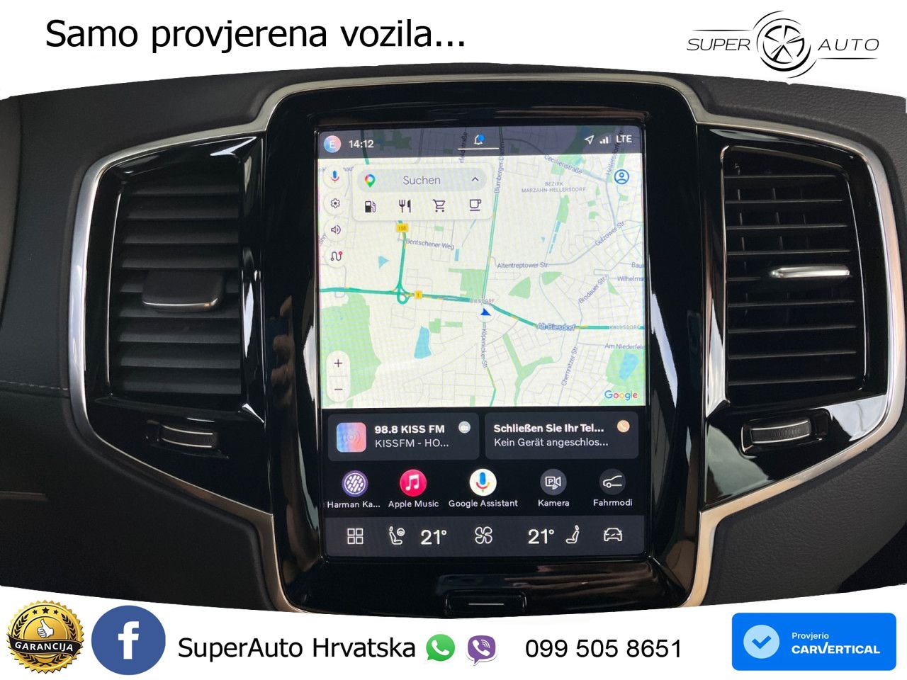 Volvo XC90 2.0 B5 AWD Automatic ACC+HEAD+4xGR SJED+360+PANO