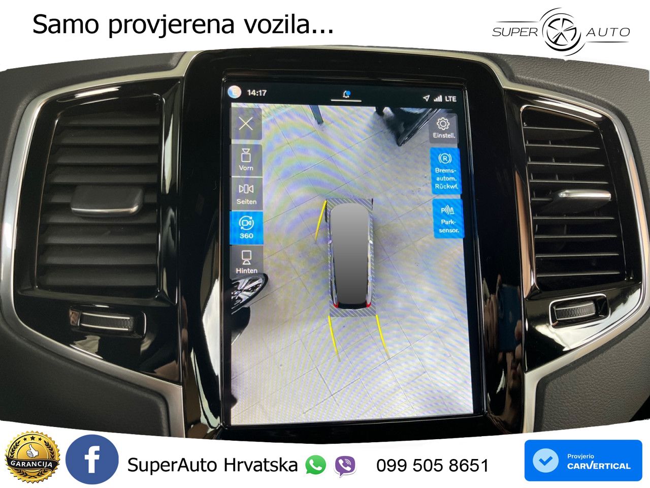 Volvo XC90 2.0 B5 AWD Automatic ACC+HEAD+4xGR SJED+360+PANO