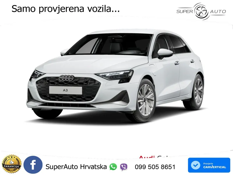 Audi A3 40 TFSIe (204 KS) S tronic advanced LED+GR SJED+ACC