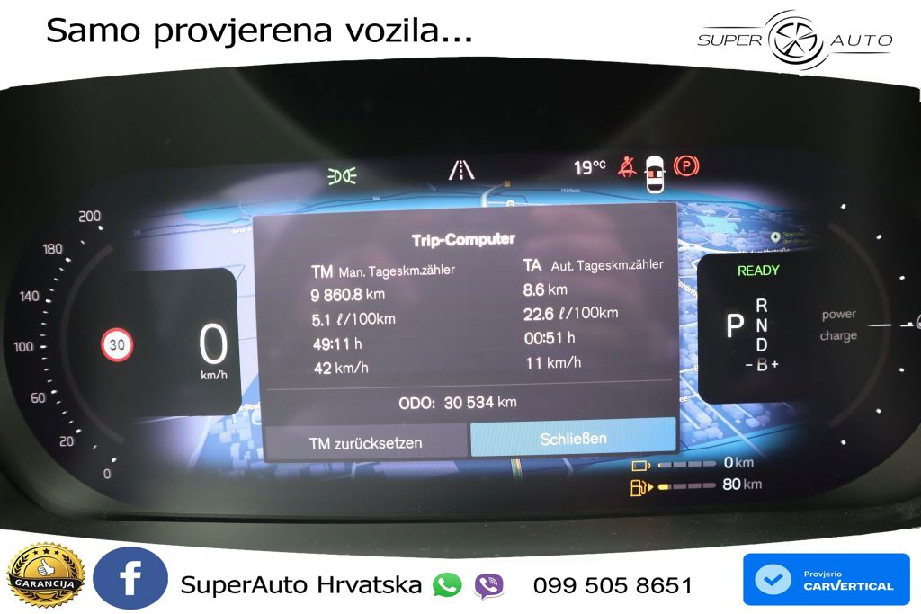 Volvo V90 Recharge T8 AWD Geartronic LED+GR SJED+ACC