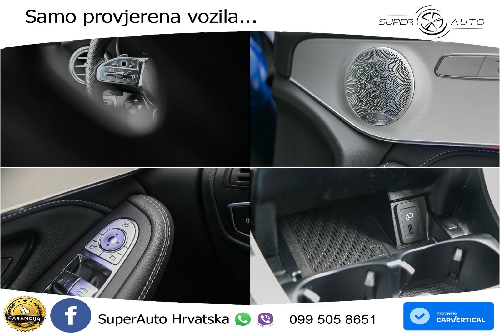Mercedes AMG GLC 63 S V8 (510 KS) 4MATIC+ MCT ZRAČNI+ACC+GR SJED+360