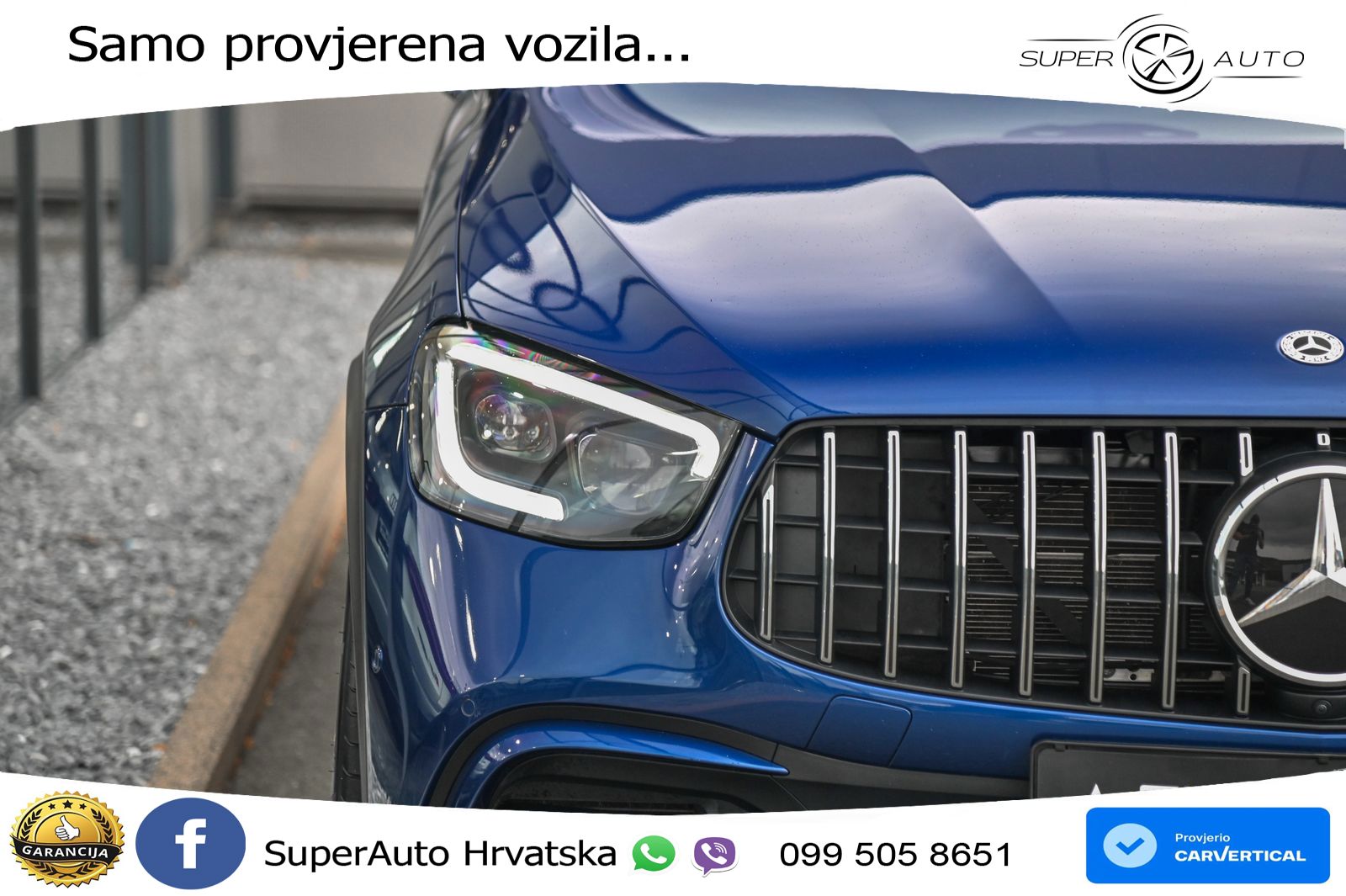 Mercedes AMG GLC 63 S V8 (510 KS) 4MATIC+ MCT ZRAČNI+ACC+GR SJED+360