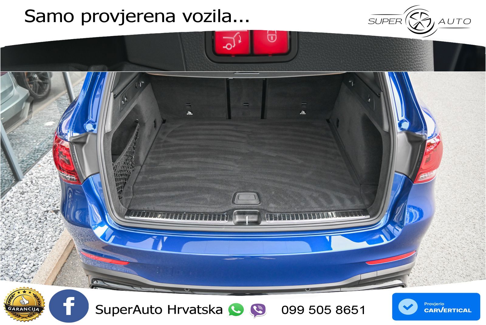 Mercedes AMG GLC 63 S V8 (510 KS) 4MATIC+ MCT ZRAČNI+ACC+GR SJED+360