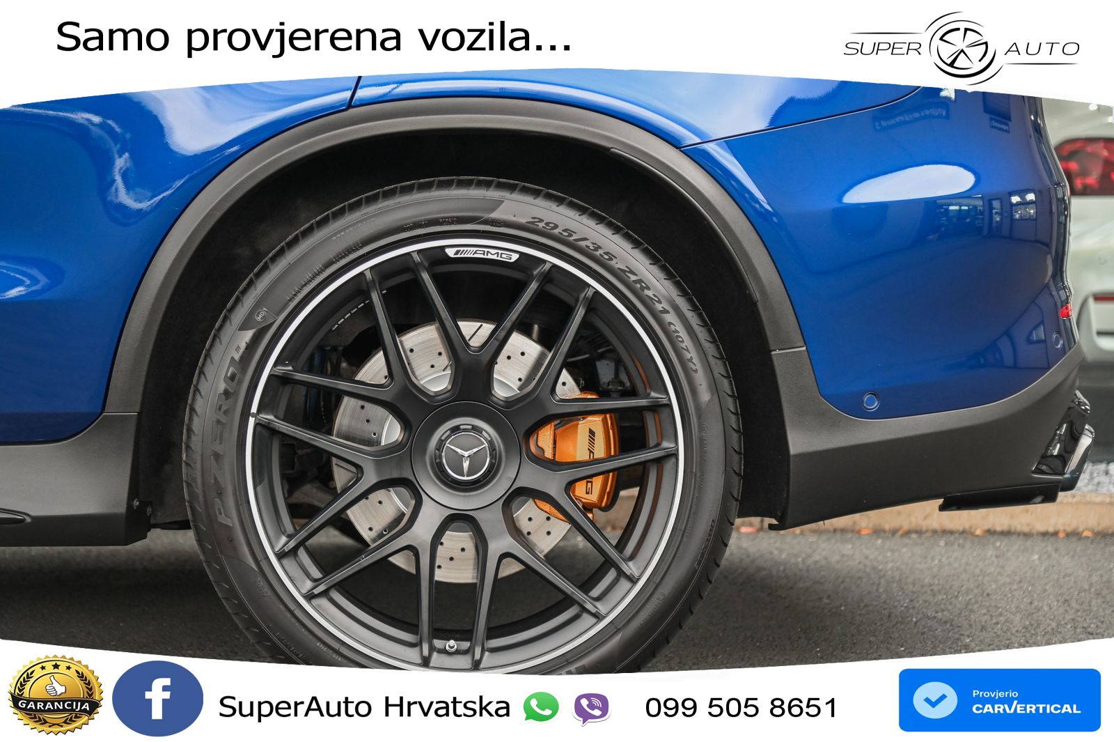 Mercedes AMG GLC 63 S V8 (510 KS) 4MATIC+ MCT ZRAČNI+ACC+GR SJED+360