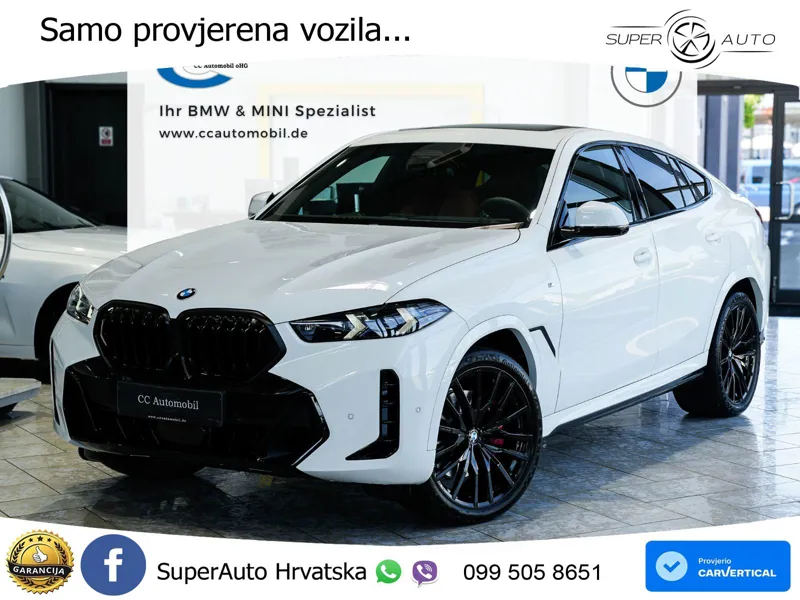 BMW X6 40d (352 KS) xDrive Steptronic M Sport LED+GR SJED+ACC