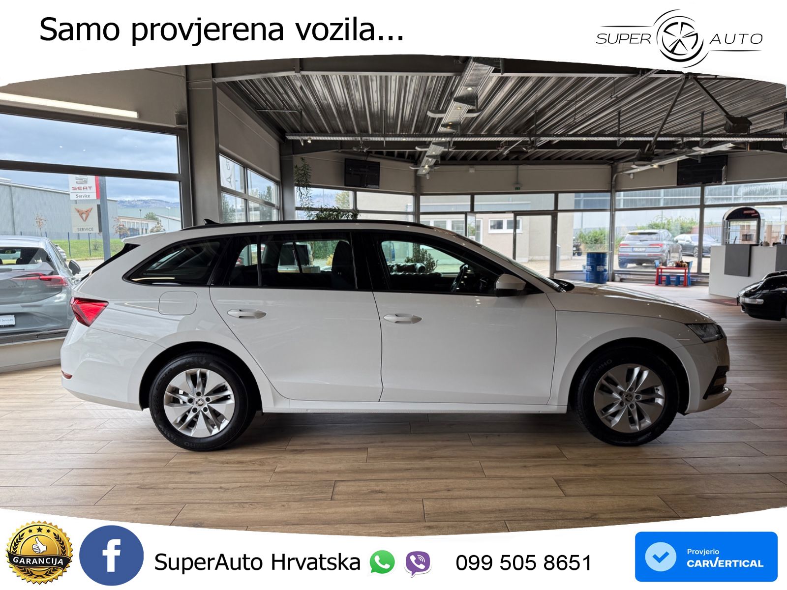 Škoda Octavia Combi 2.0 TDI (150 KS) LED+GR SJED+ACC