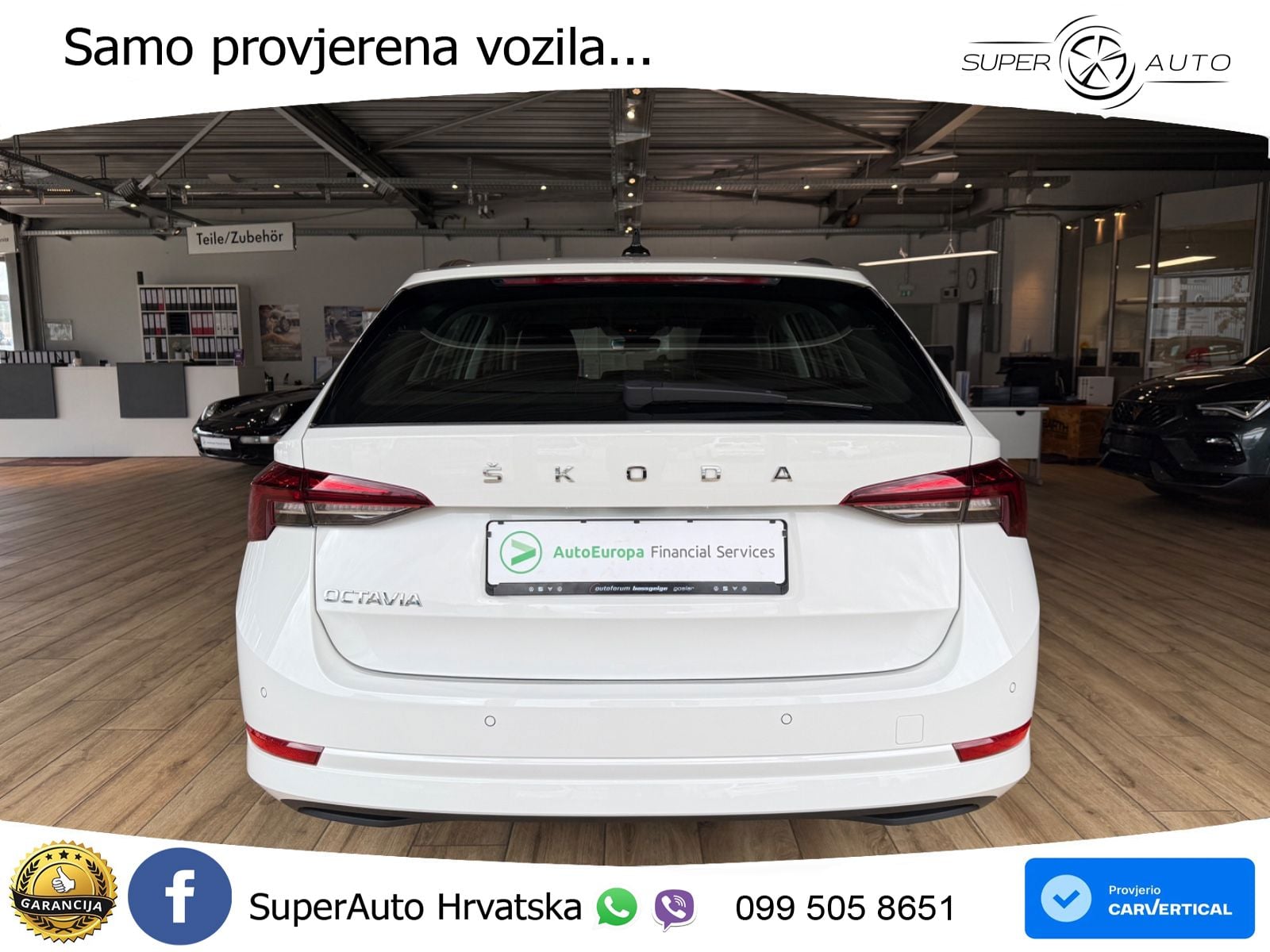 Škoda Octavia Combi 2.0 TDI (150 KS) LED+GR SJED+ACC