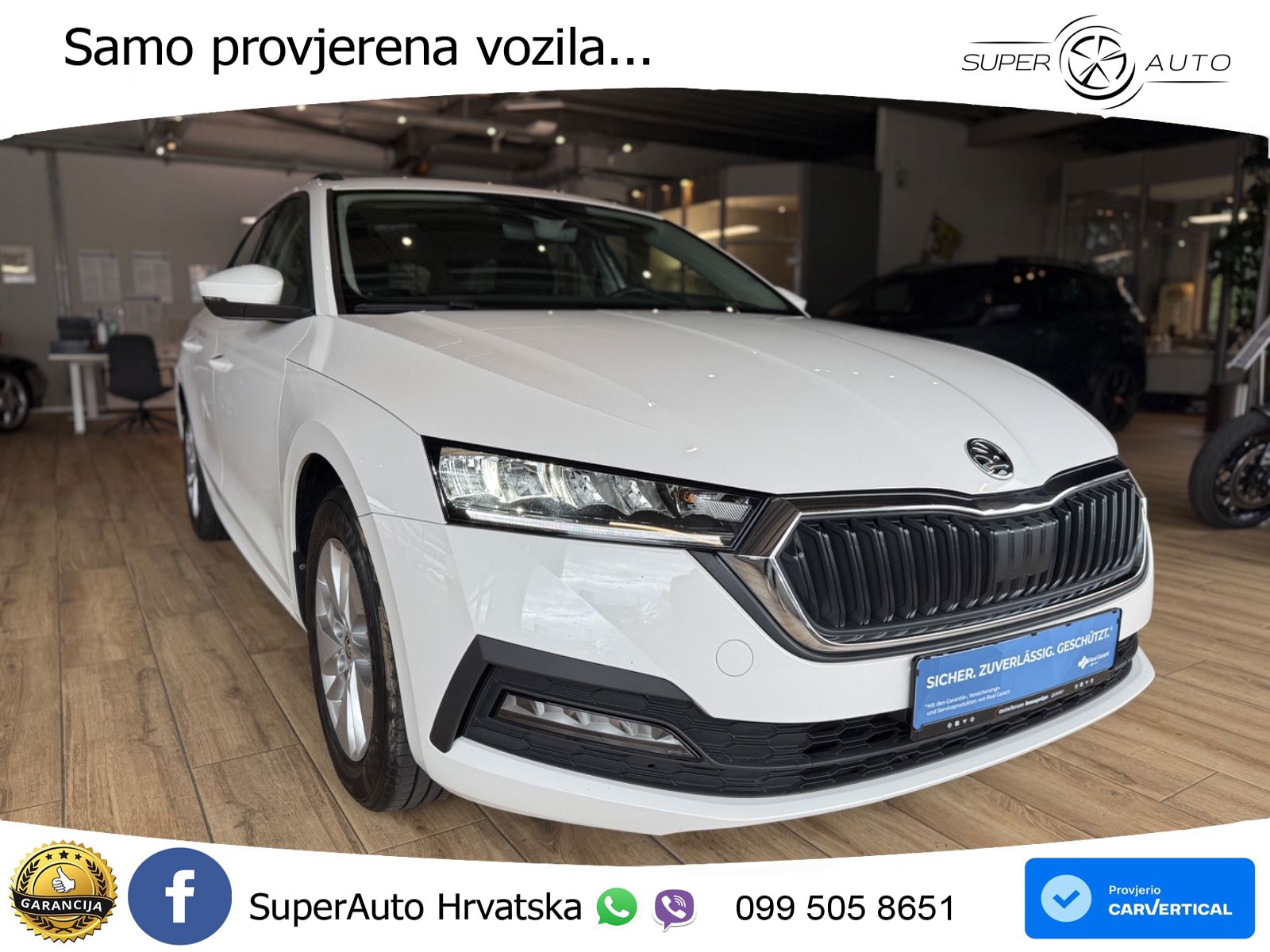 Škoda Octavia Combi 2.0 TDI (150 KS) LED+GR SJED+ACC