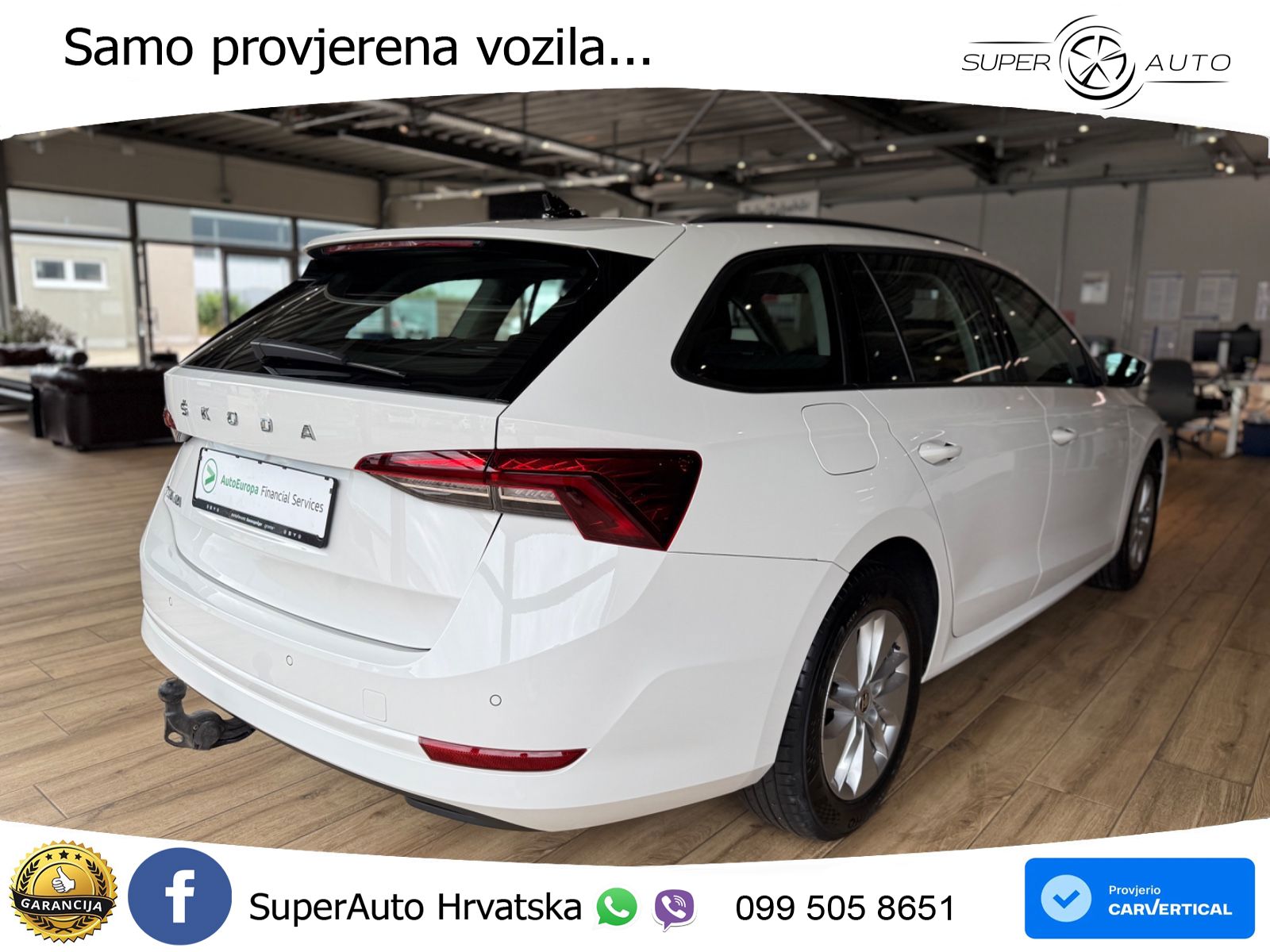 Škoda Octavia Combi 2.0 TDI (150 KS) LED+GR SJED+ACC