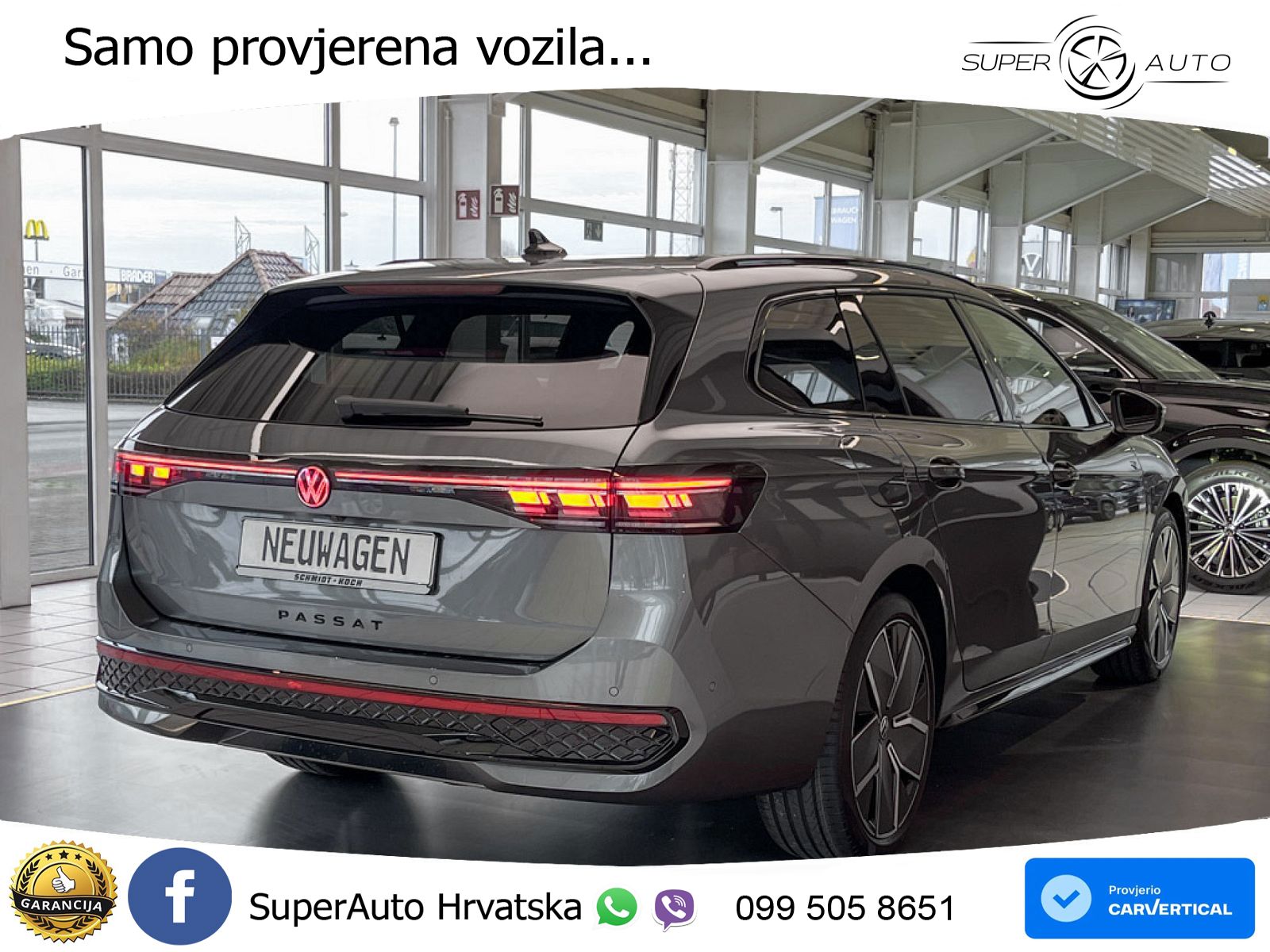 Volkswagen Passat Variant 2.0 TDI (193 KS) 4MOTION DSG R-Line LED+ACC