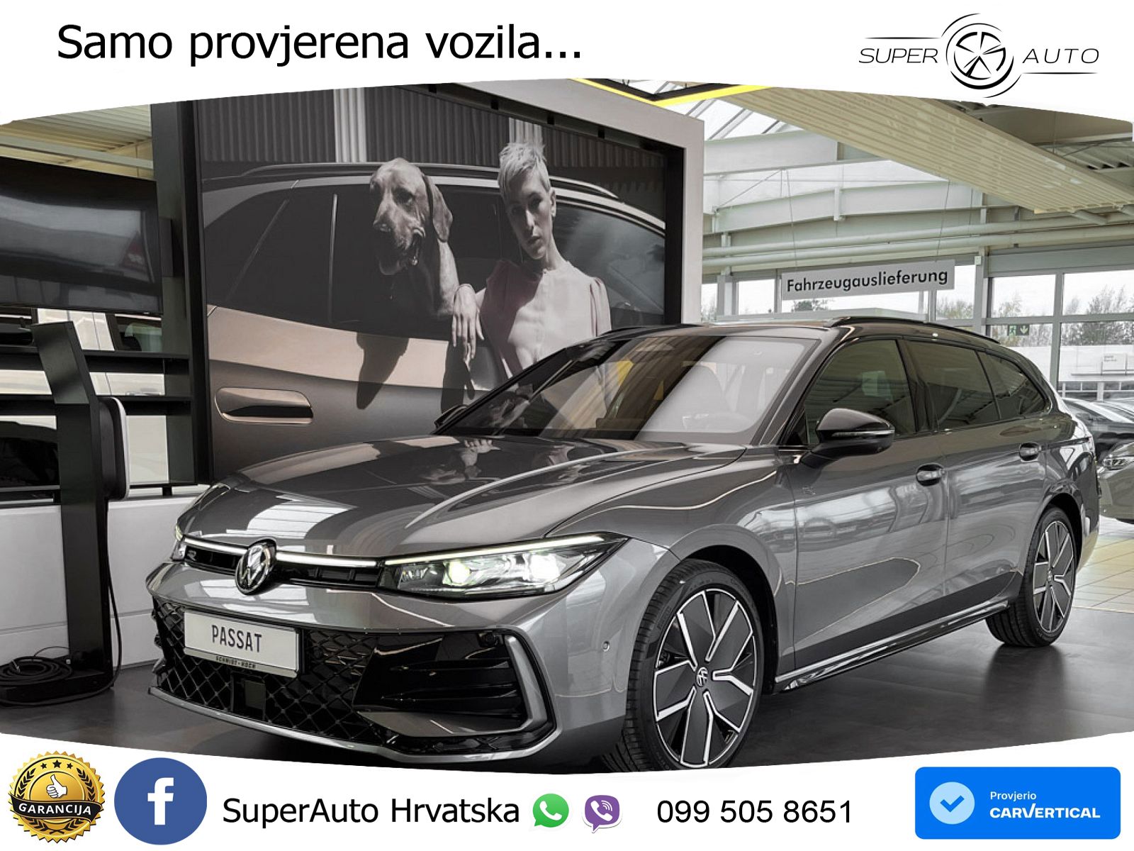 Volkswagen Passat Variant 2.0 TDI (193 KS) 4MOTION DSG R-Line LED+ACC