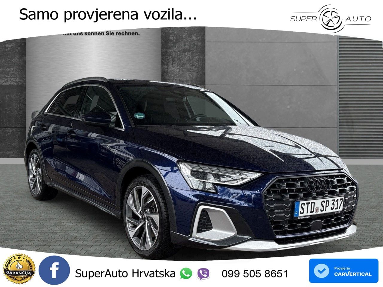 Audi A3 allstreet 35 TFSI (150 KS) S tronic MATRIX+GR SJED+KAM