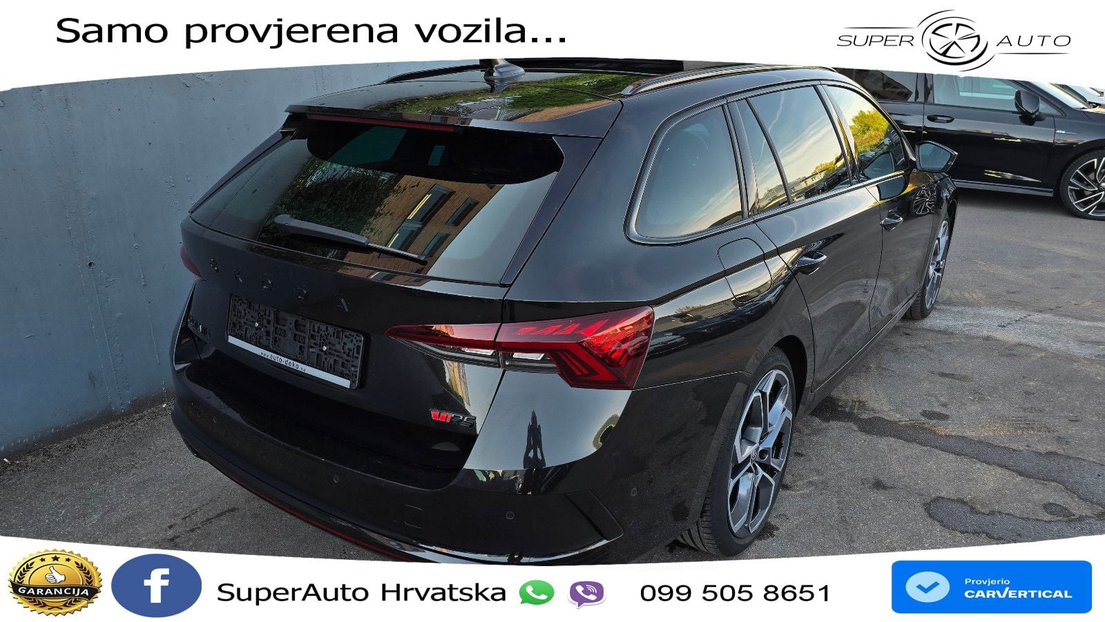 Škoda Octavia Combi RS 2.0 TDI (200 KS) DSG LED+GR SJED+ACC