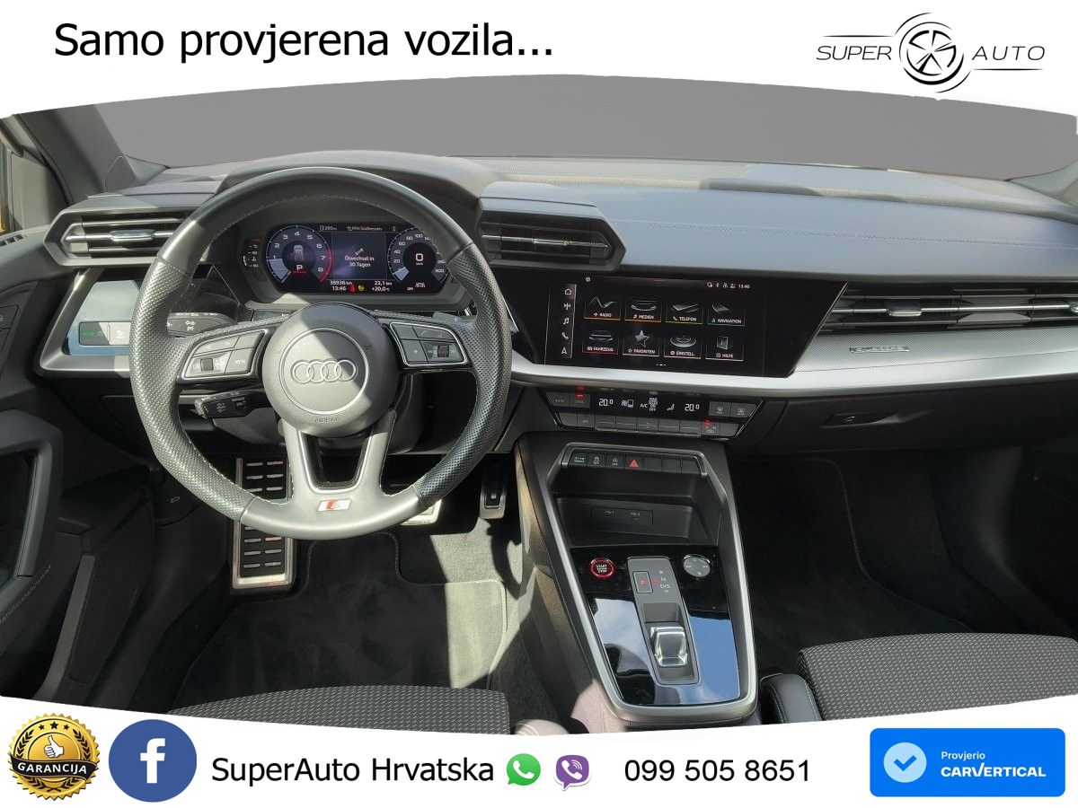 Audi S3 2.0 TFSI (310 KS) quattro S tronic LED+ACC