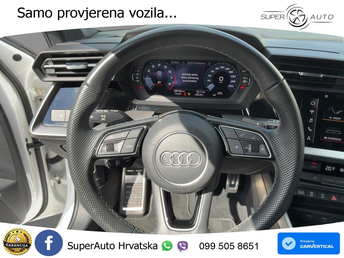 Audi S3 2.0 TFSI (310 KS) quattro S tronic LED+ACC