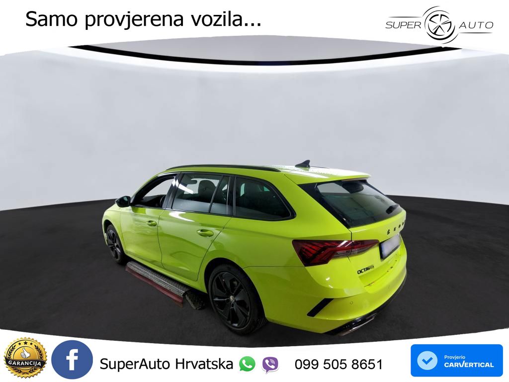 Škoda Octavia Combi RS 2.0 TDI (200 KS) DSG MATRIX+GR SJED+KAM