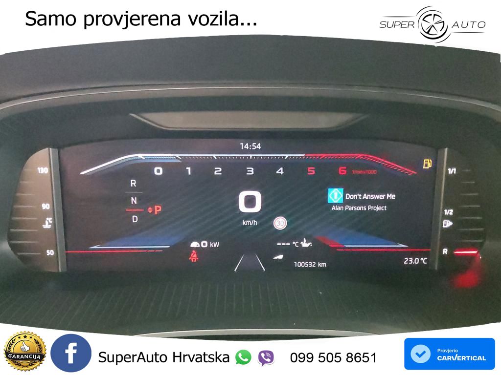 Škoda Octavia Combi RS 2.0 TDI (200 KS) DSG MATRIX+GR SJED+KAM