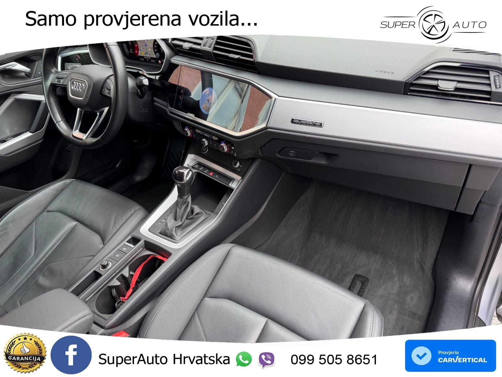 Audi Q3 40 TDI (200 KS) quattro S tronic LED+GR SJED+ACC