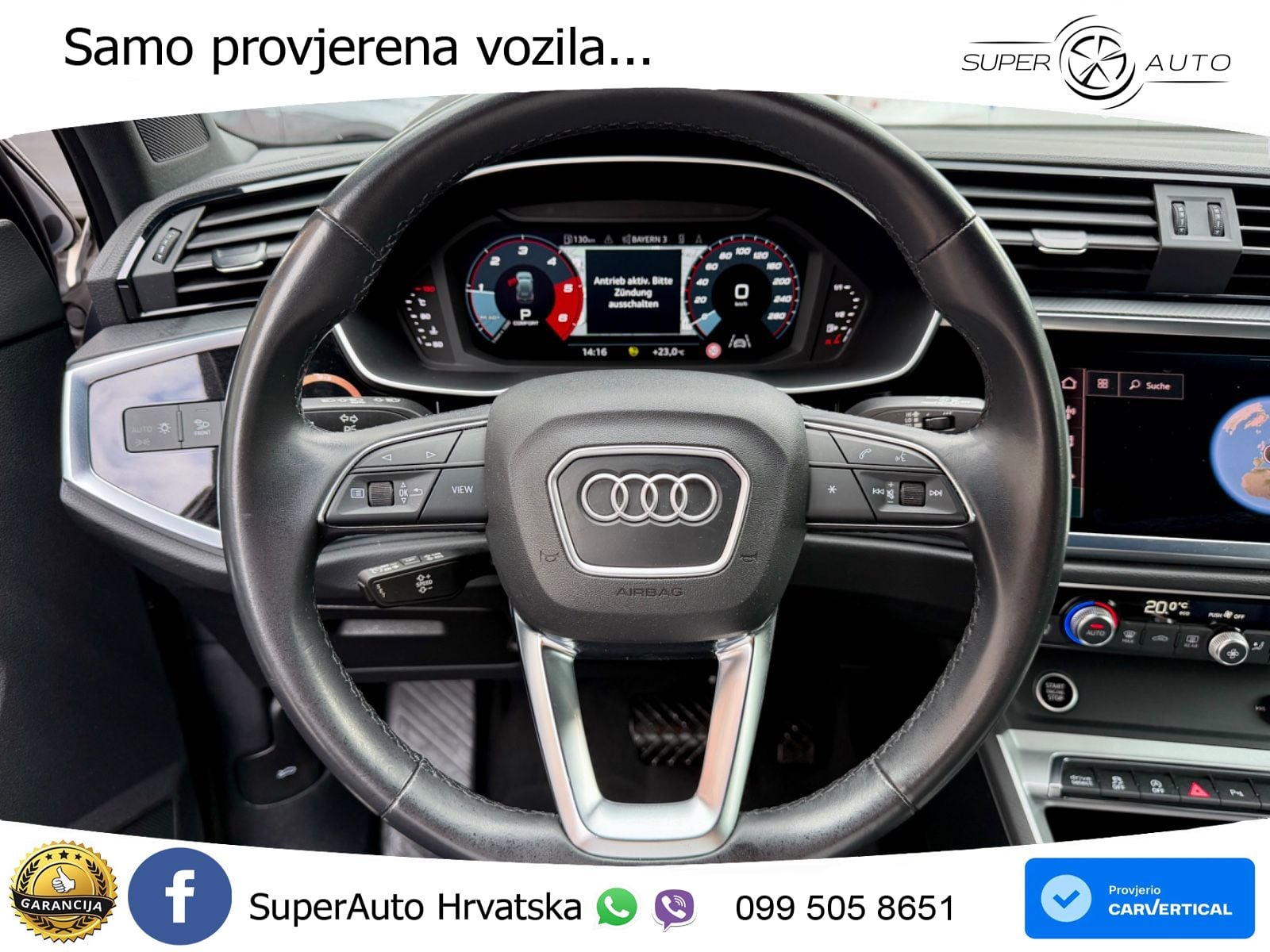 Audi Q3 40 TDI (200 KS) quattro S tronic LED+GR SJED+ACC