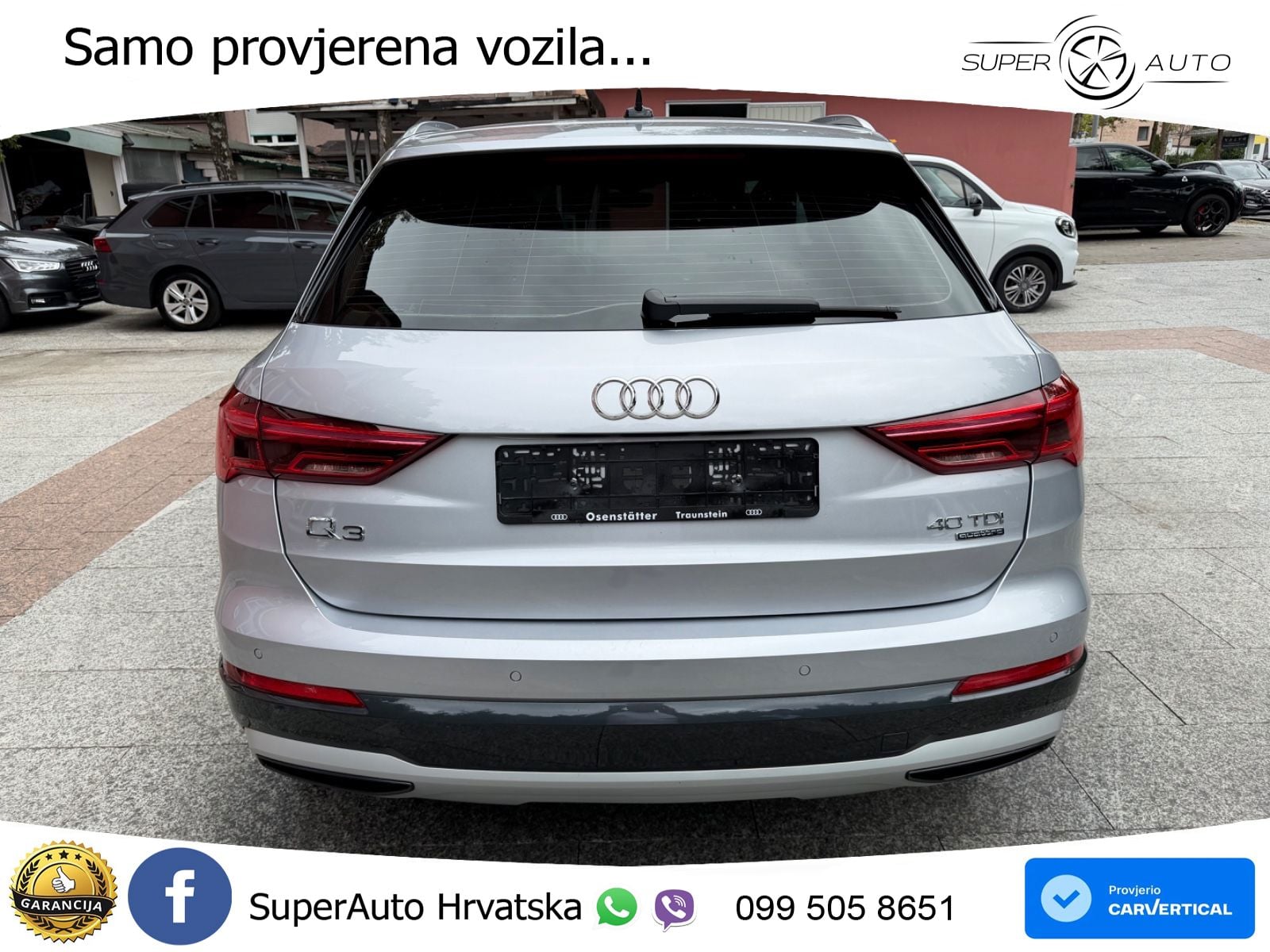 Audi Q3 40 TDI (200 KS) quattro S tronic LED+GR SJED+ACC