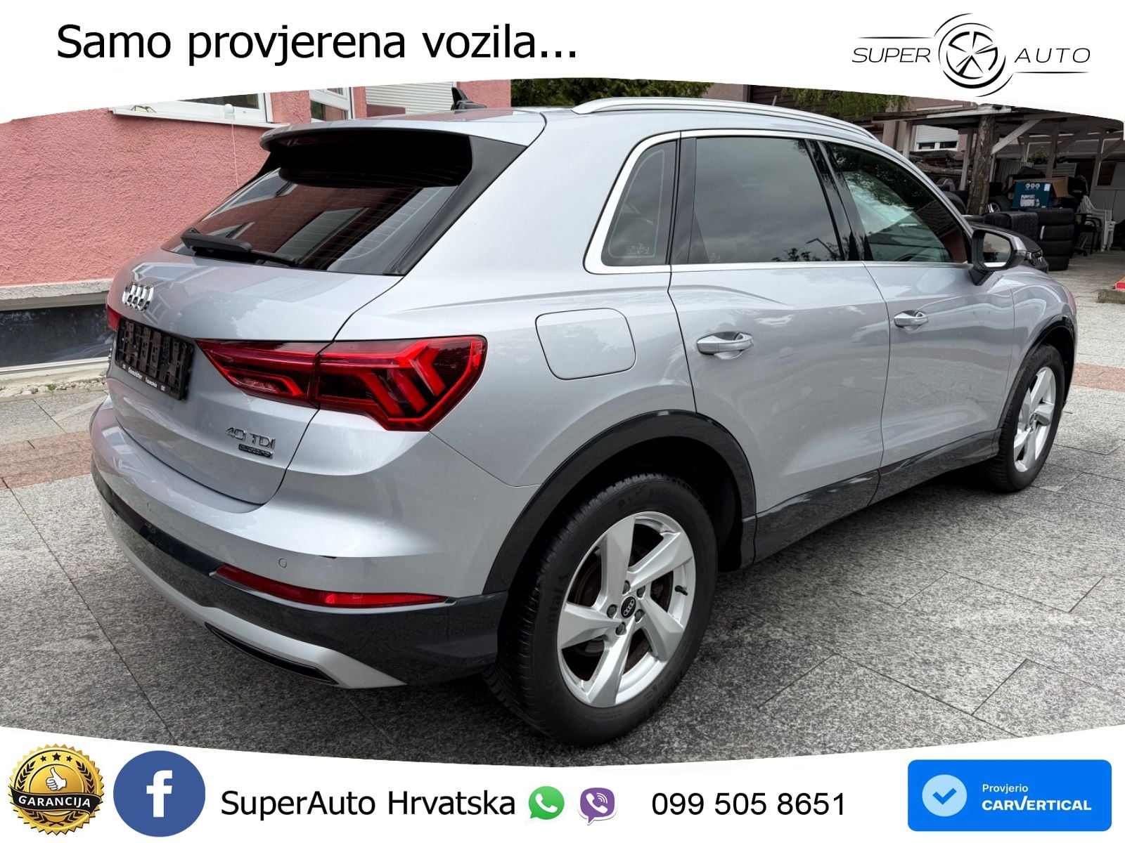 Audi Q3 40 TDI (200 KS) quattro S tronic LED+GR SJED+ACC