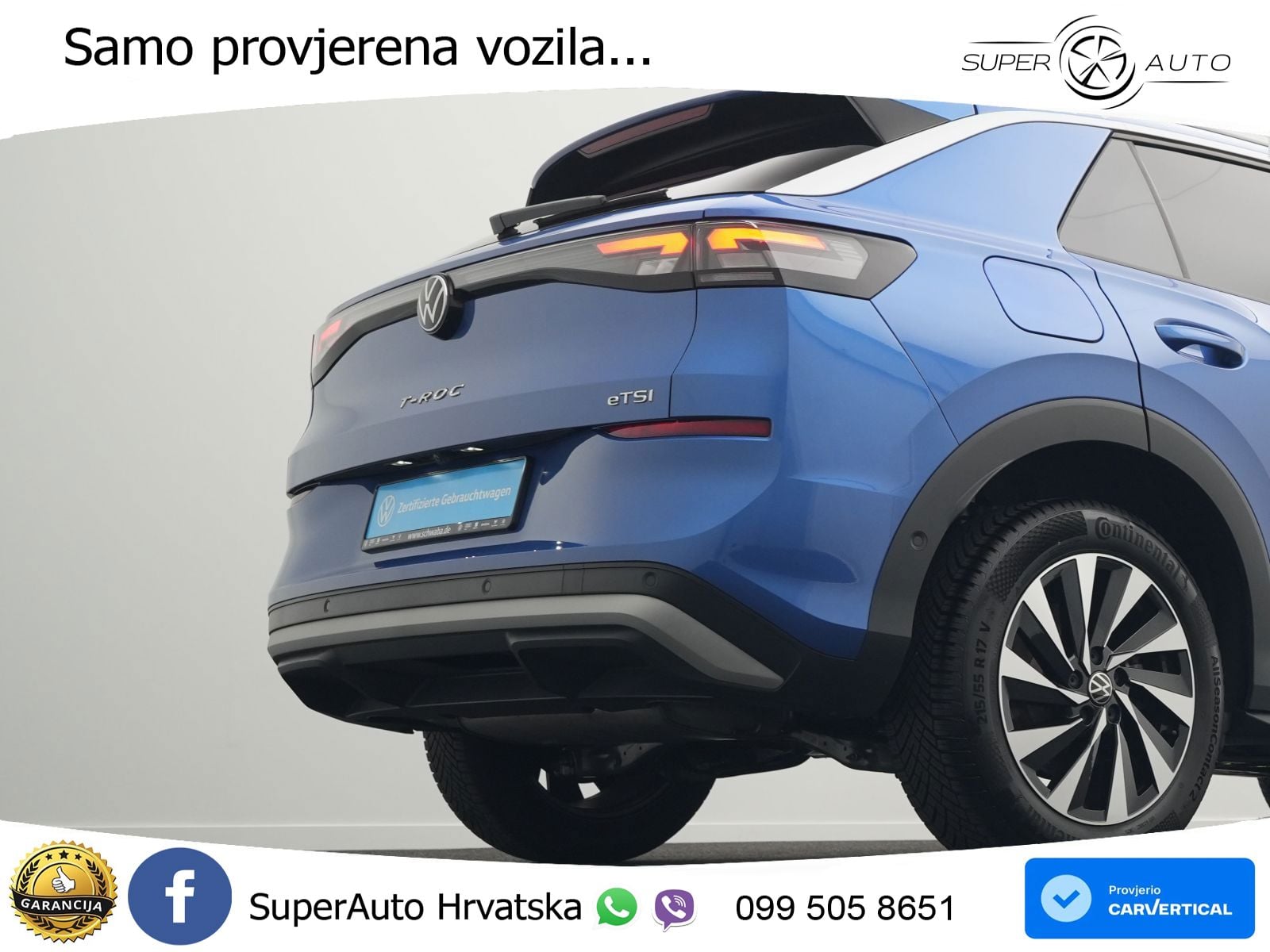 Volkswagen T-Roc II 1.5 eTSI (150 KS)  DSG LED+GR SJED+ACC