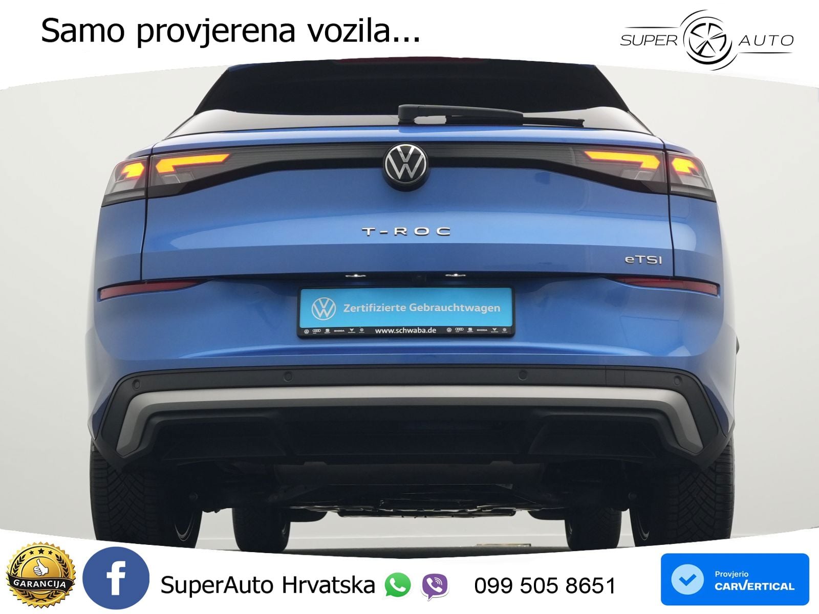 Volkswagen T-Roc II 1.5 eTSI (150 KS)  DSG LED+GR SJED+ACC
