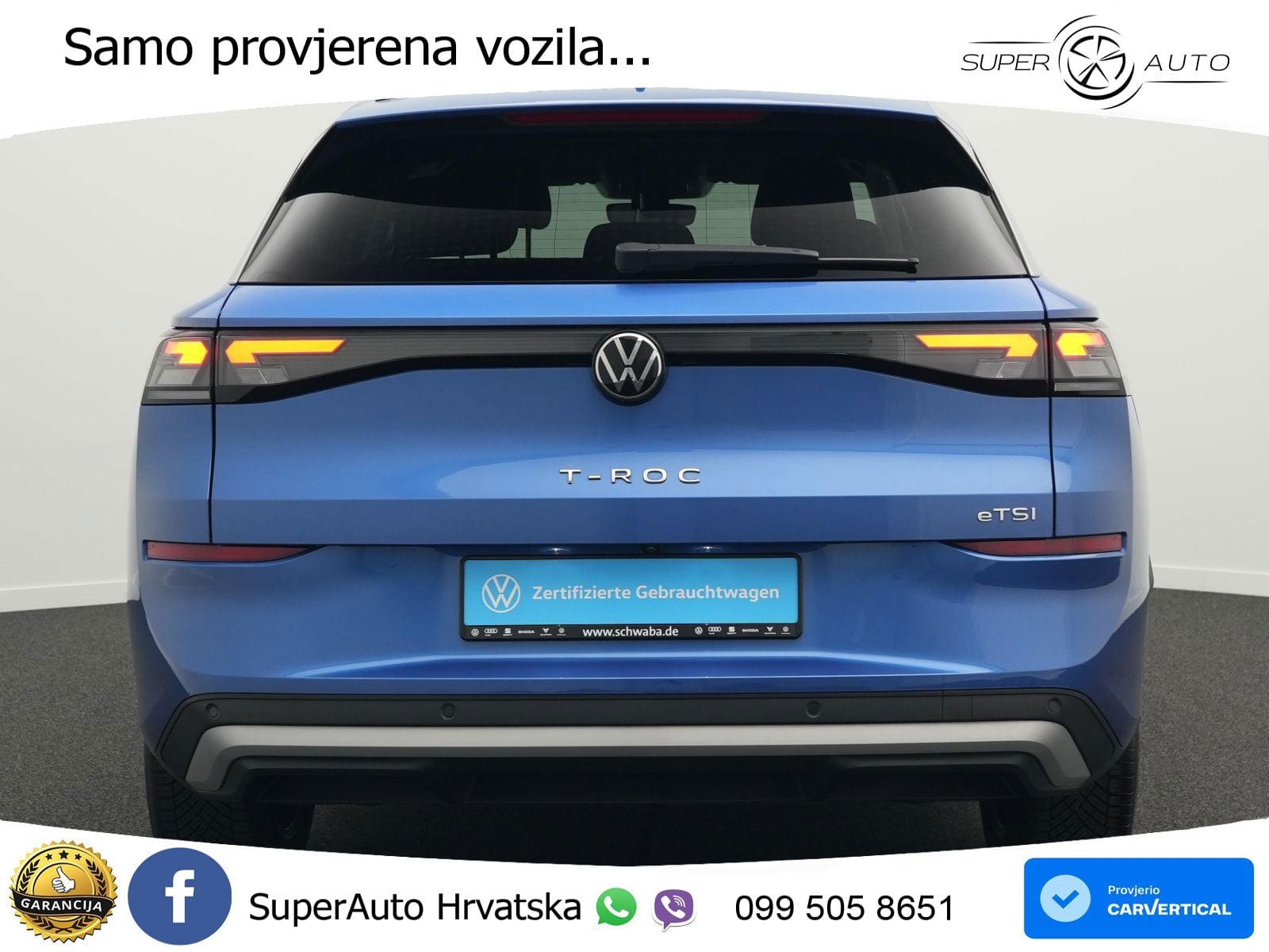 Volkswagen T-Roc II 1.5 eTSI (150 KS)  DSG LED+GR SJED+ACC