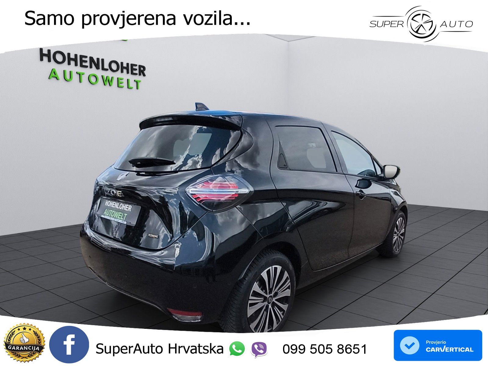 Renault Zoe 52 kWh (135 KS) Electric Iconic