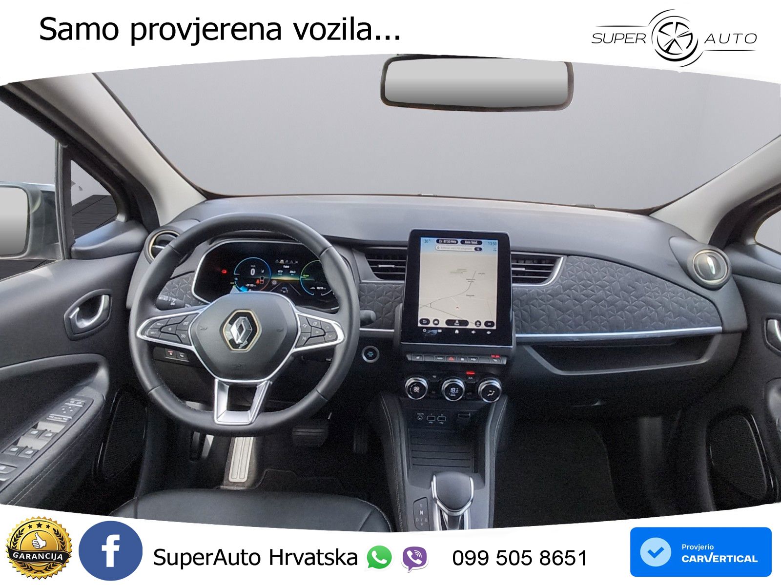 Renault Zoe 52 kWh (135 KS) Electric Iconic