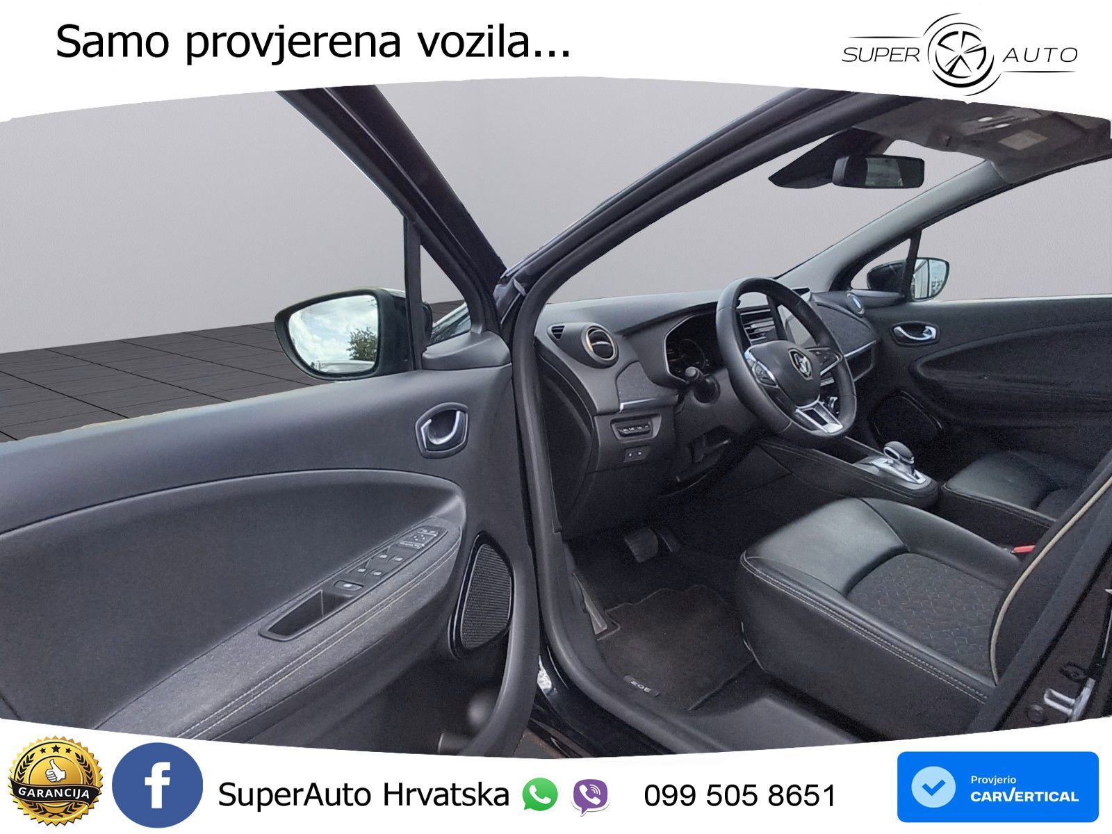 Renault Zoe 52 kWh (135 KS) Electric Iconic