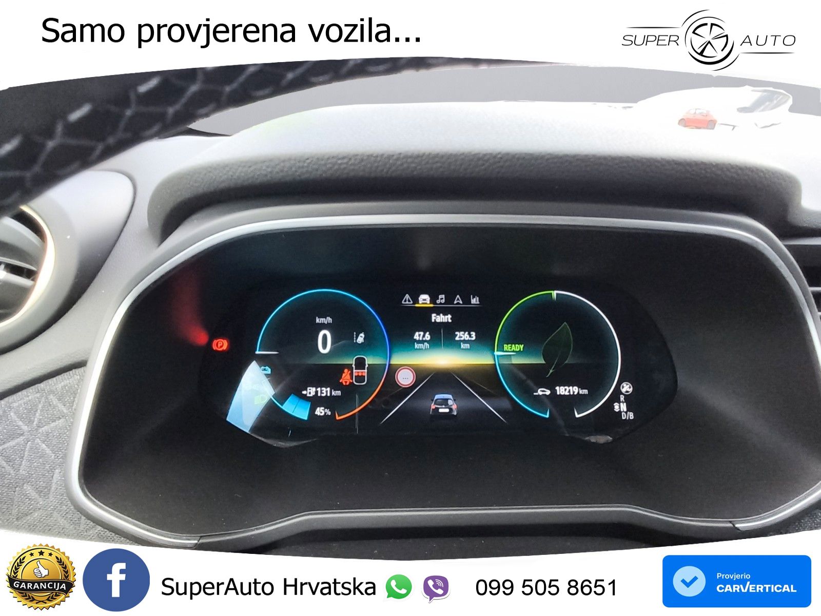 Renault Zoe 52 kWh (135 KS) Electric Iconic