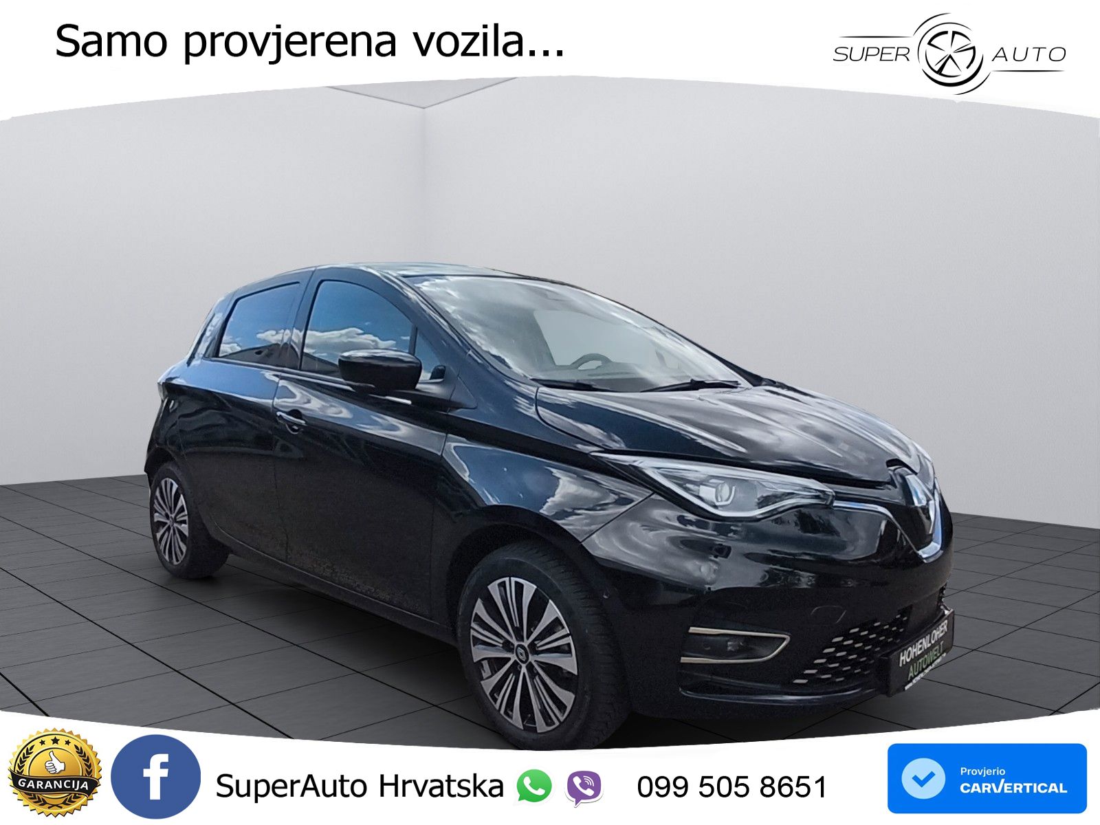Renault Zoe 52 kWh (135 KS) Electric Iconic