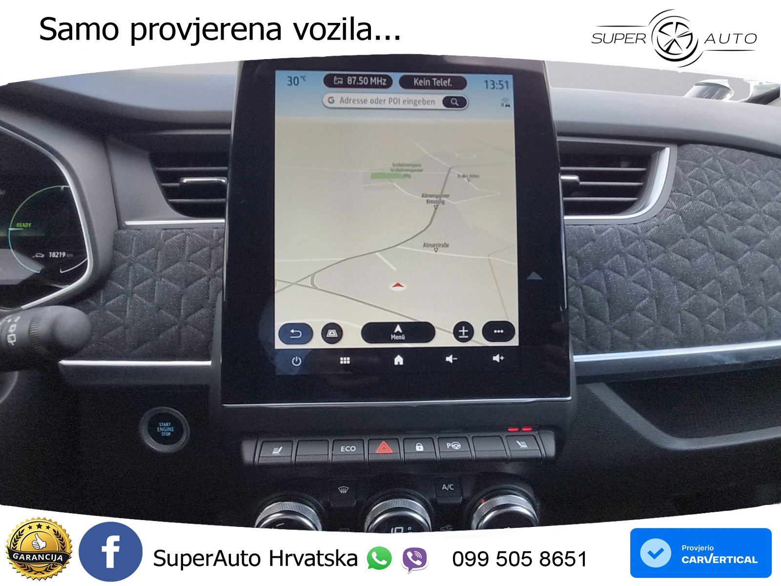 Renault Zoe 52 kWh (135 KS) Electric Iconic