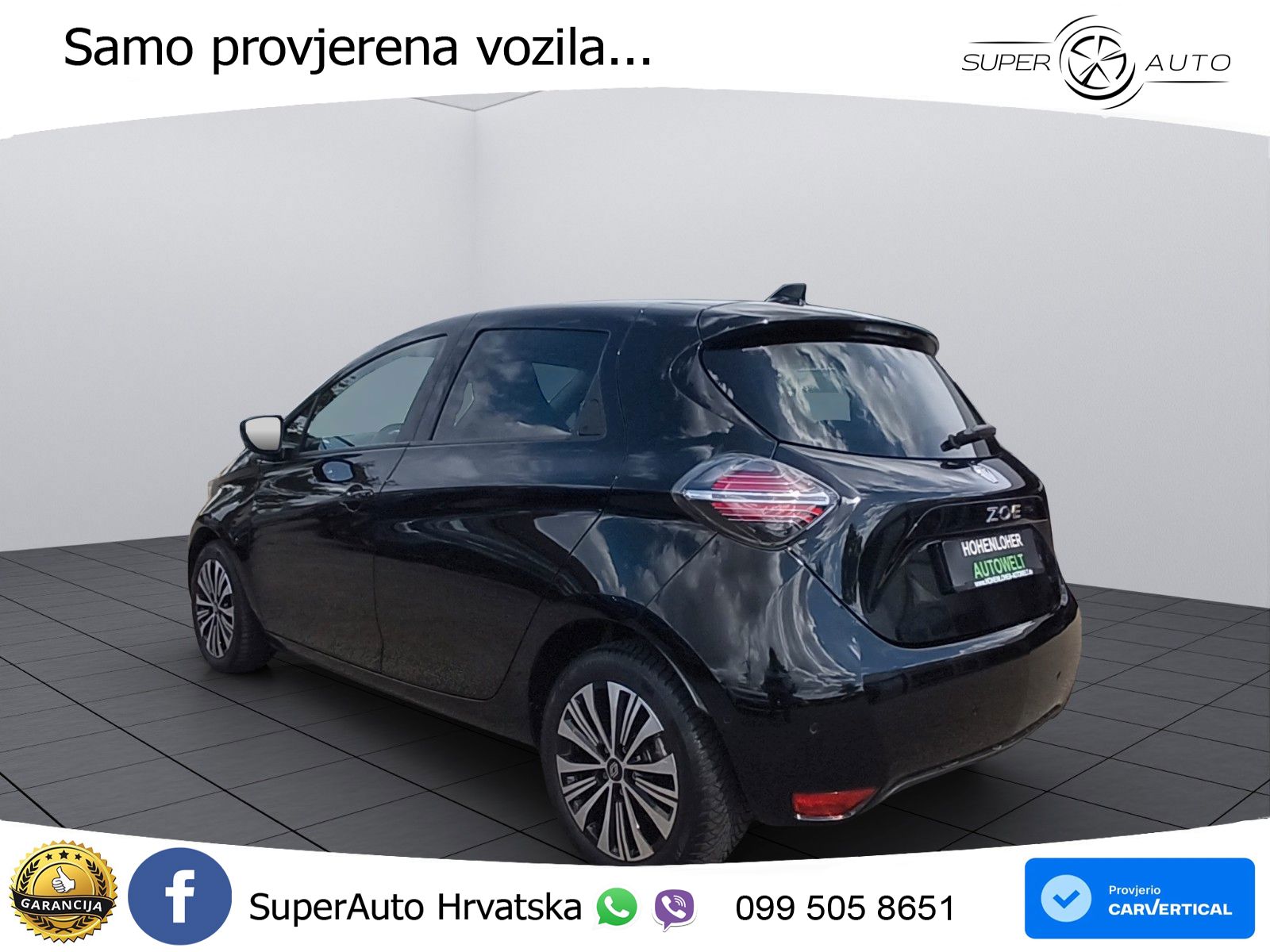 Renault Zoe 52 kWh (135 KS) Electric Iconic