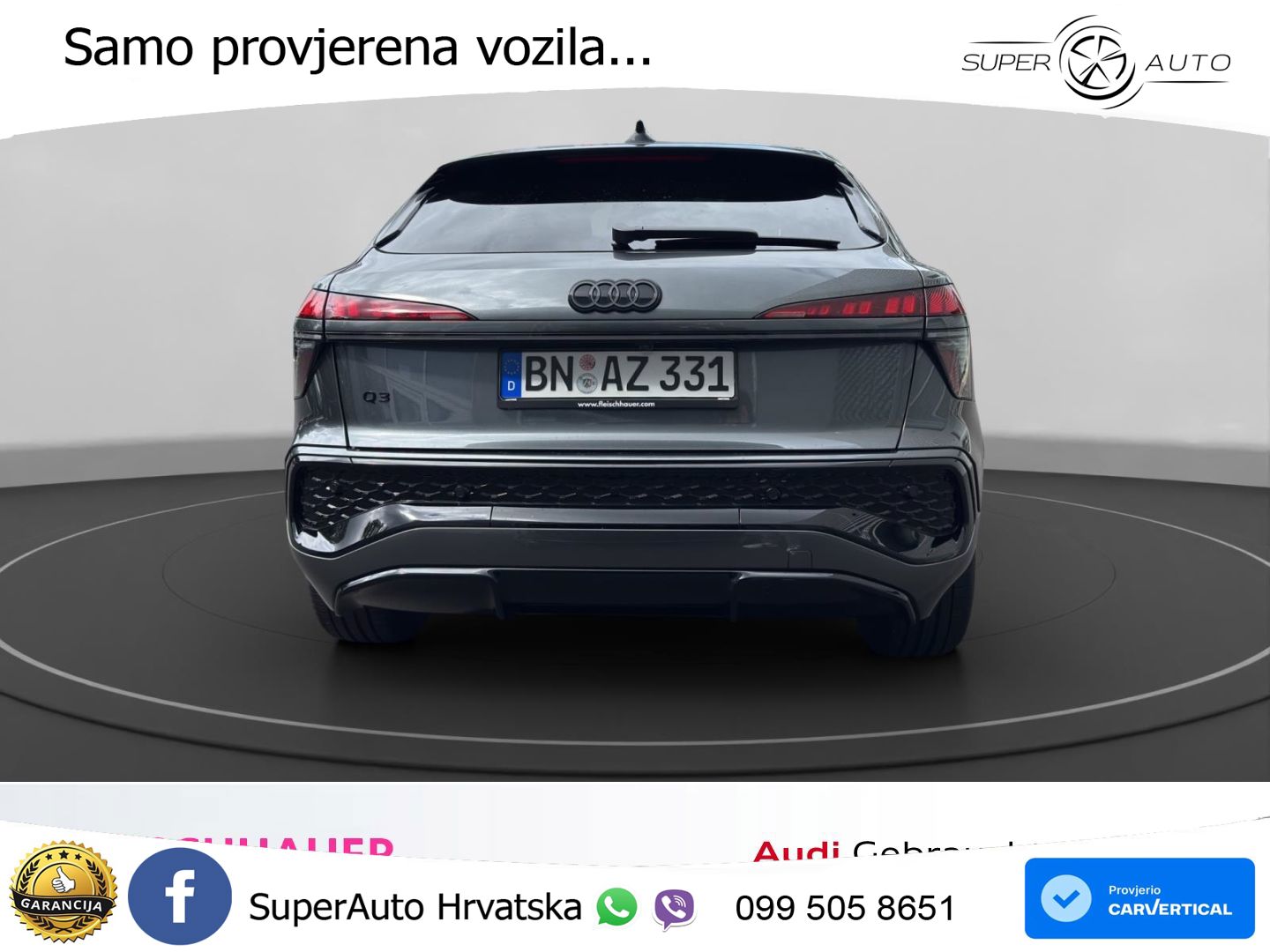 Audi Q3 III Sportback 1.5 TFSI (150 KS) S tronic