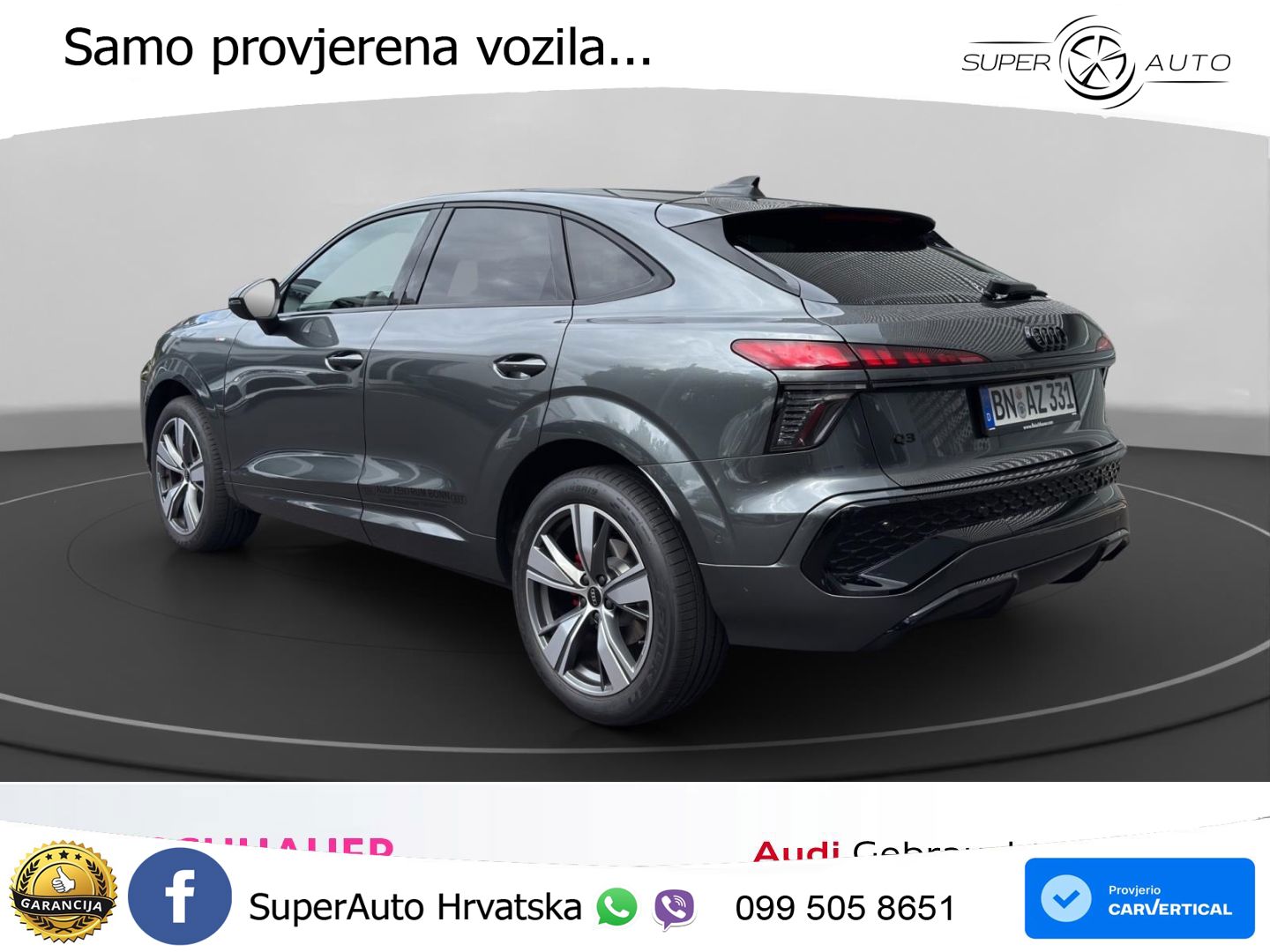 Audi Q3 III Sportback 1.5 TFSI (150 KS) S tronic