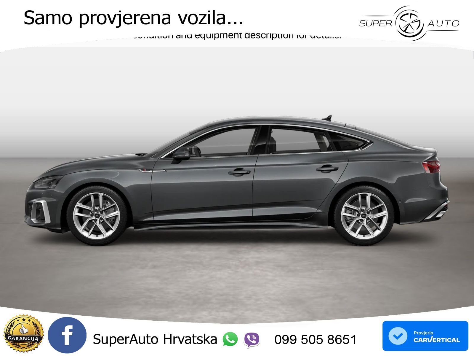Audi A5 Sportback 45 TFSI (265 KS) quattro S tronic S line