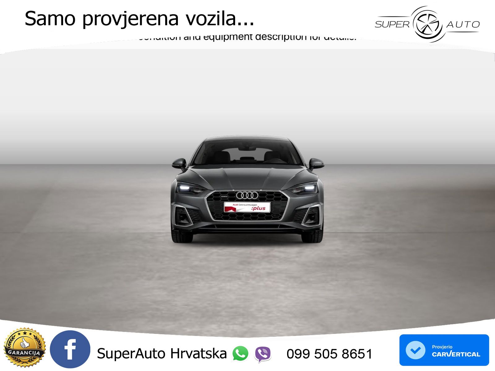 Audi A5 Sportback 45 TFSI (265 KS) quattro S tronic S line