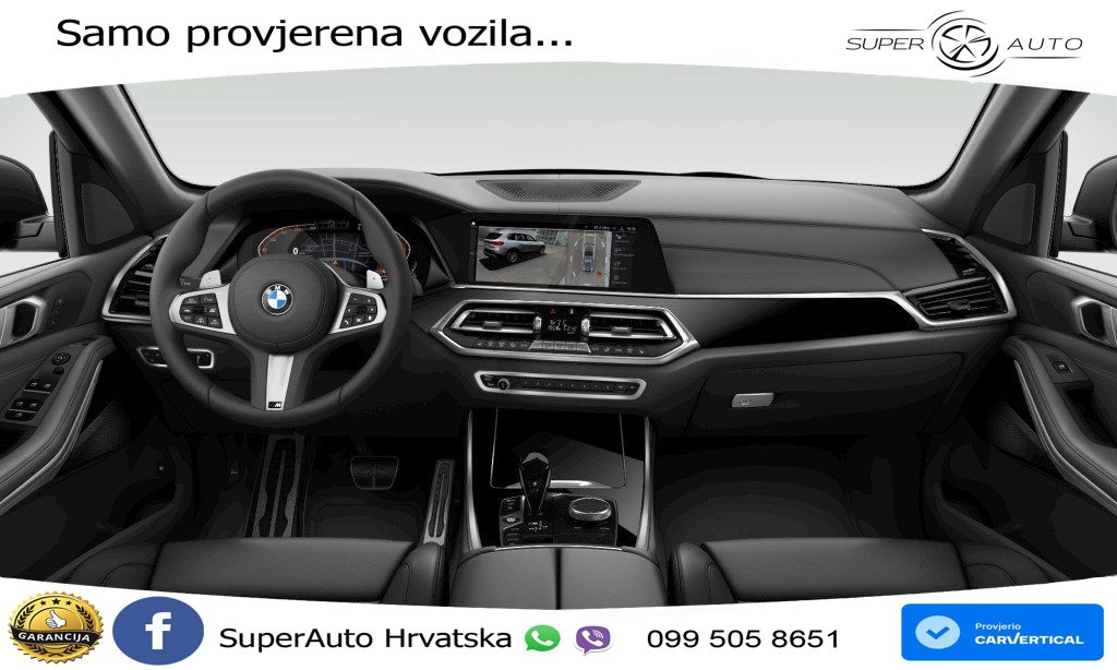 BMW X5 30d (286 KS) xDrive Steptronic M Sport ACC+HEAD+GR SJED+360+PANO
