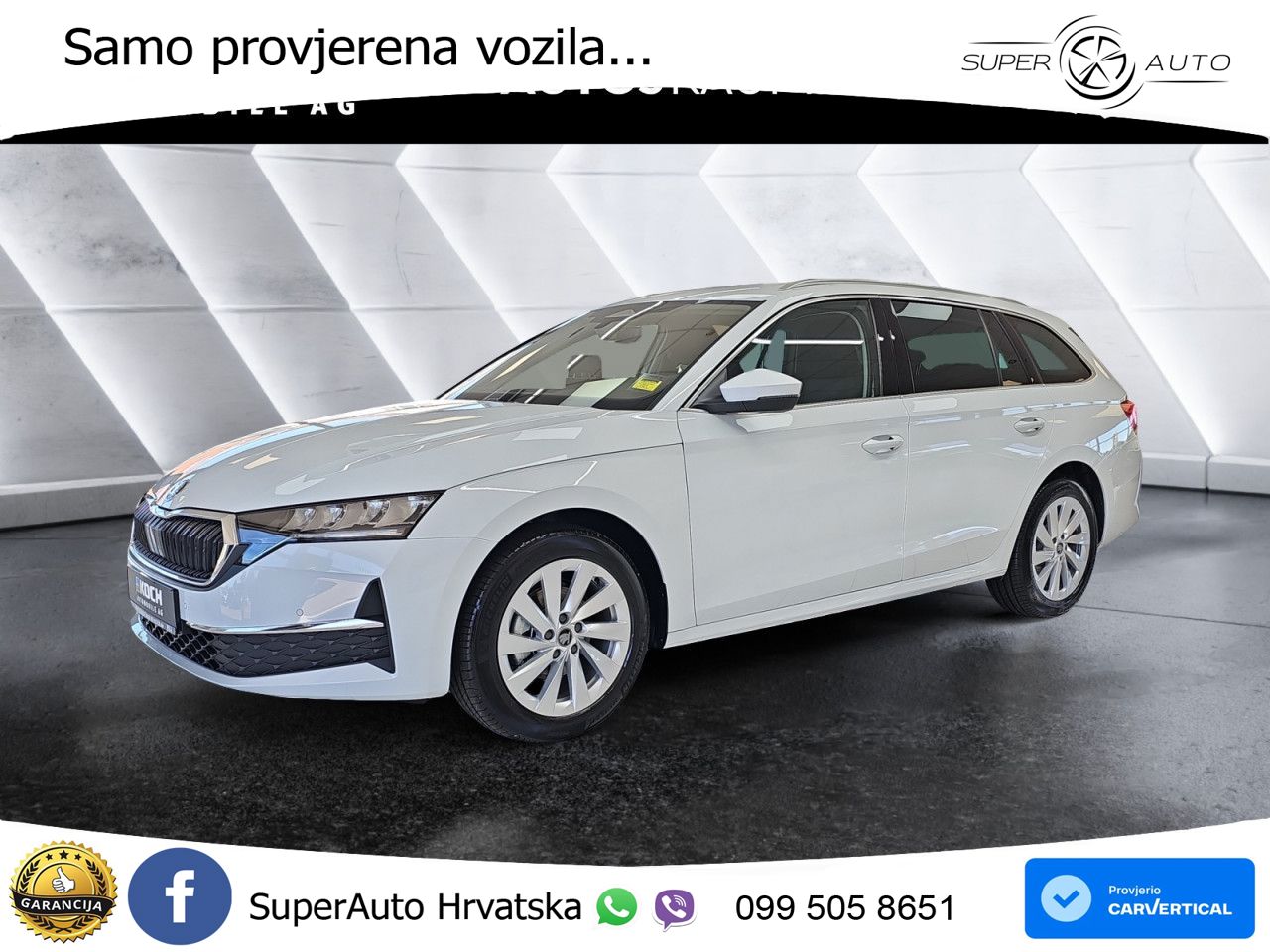Škoda Octavia Combi 1.5 TSI (150 KS) DSG LED+GR SJED+ACC