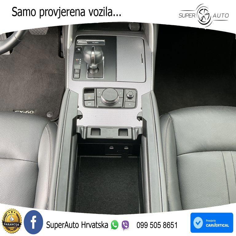 Mazda CX-60 2.5 e-Skyactiv (328 KS) AWD Automatic LED+GR SJED+ACC