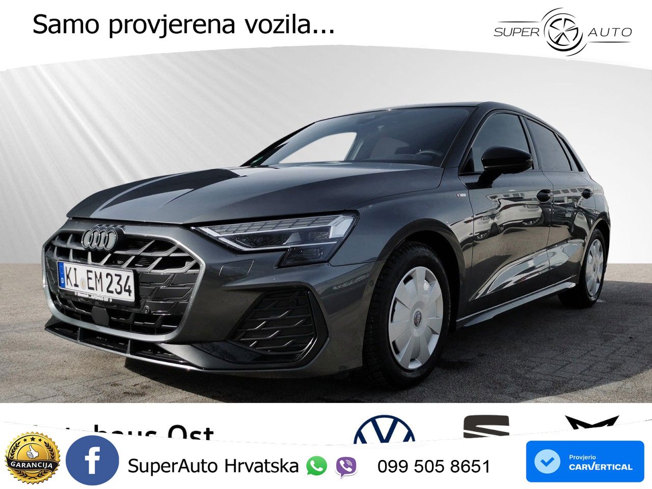 Audi A3 35 TFSI (150 KS) S tronic